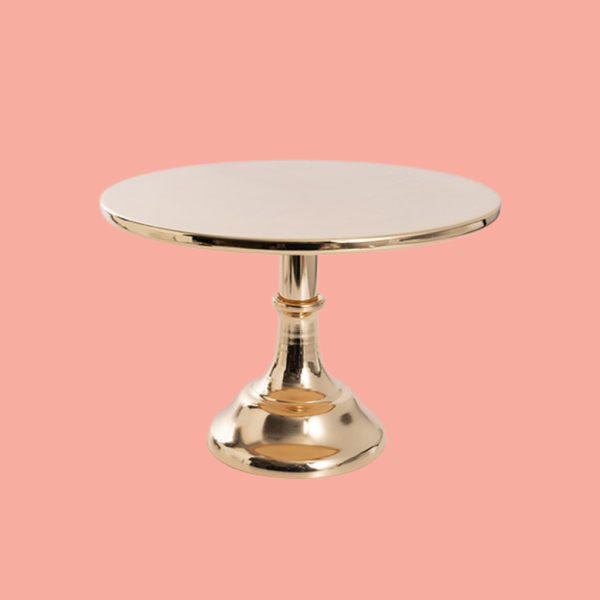 Gold Metal Cake Stand