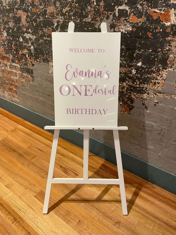 Easels & Welcome Signs   Peachy Keen Events