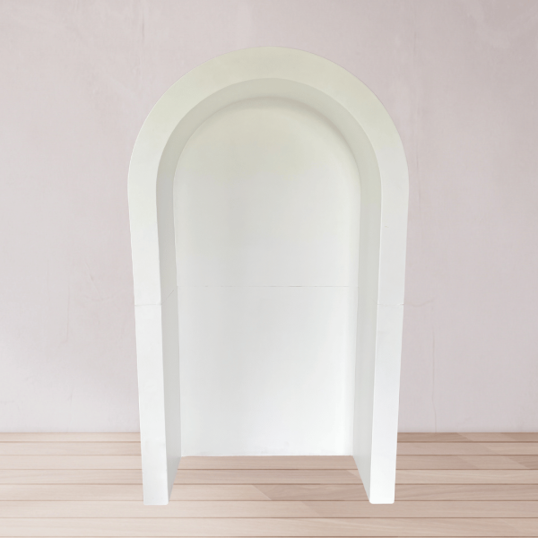 White 3D Arch