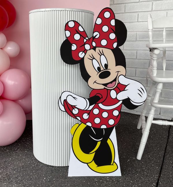 Red Minnie Cutout