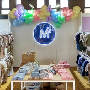 Balloon Garland for 3x3m Booth